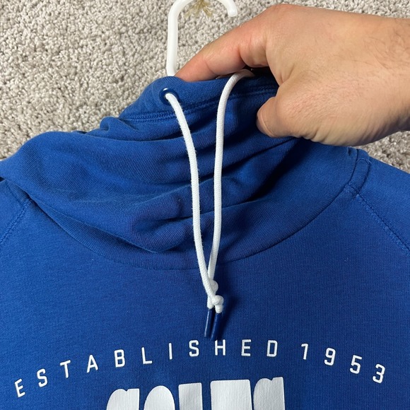 Nike Indianapolis Colts Hoodie Womens XL Blue Cowl High Neck‎ NFL Team Apparel - Picture 3 of 12